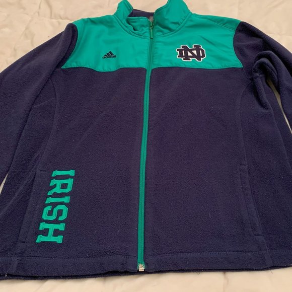 Notre Dame Irish Fleece by Adidas - Picture 2 of 4